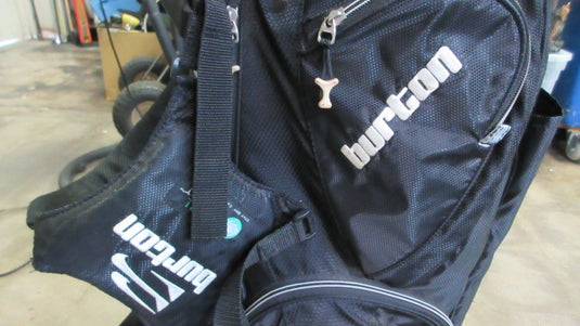 Used Burton Golf Stand Bag w/ Carry Strap - torn rain cover, missing zipper