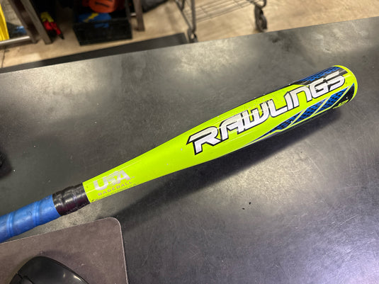 Used Rawlings Raptor USA T-Ball Baseball Bat 24 in 12 oz -12