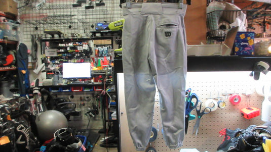 Used Wilson Elastic Bottom Baseball Pants - Size Youth