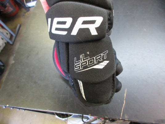 Used Bauer Lil' Sport Hockey Gloves - Youth 10"