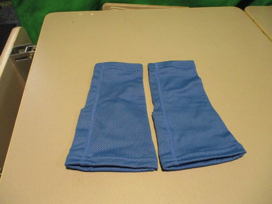 Used Blue Youth Soccer Shin Guard Sleeves