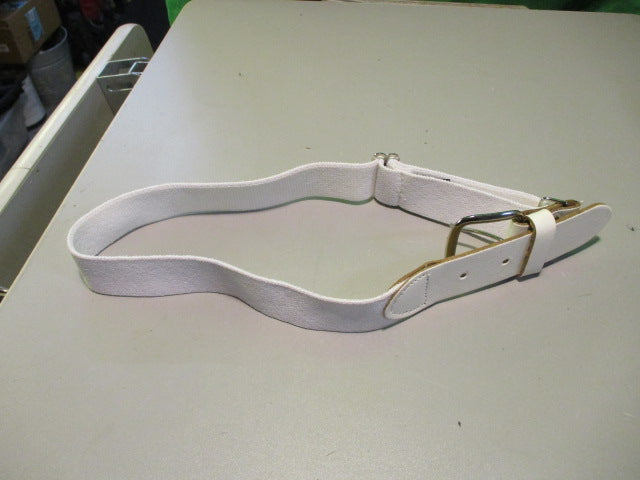 Load image into Gallery viewer, Used White Youth BASEBALL BELT
