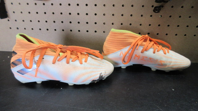 Load image into Gallery viewer, Used Adidas Nemeziz .3 FG Soccer Cleats - Size Youth 2
