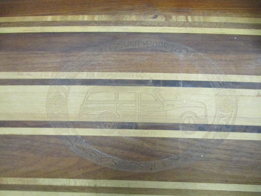 Vintage Hi Longboard Handcrafted Real Wood Sidewalker Surfer Style Board 37"