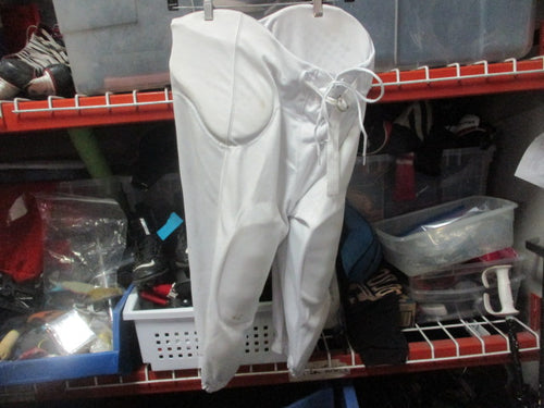 Used Champro Adult White Football Pants w/ Pads Size Large