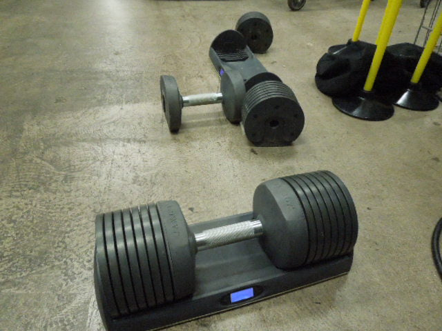Load image into Gallery viewer, Used Sold As is JAXJOXX Electronic Adjustable Dumbbells Does not work currently
