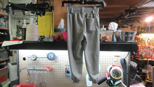 Used Adidas Pull-up Baseball Pants -  Youth Small - Grey