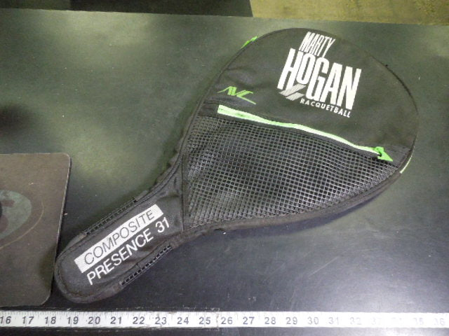 Load image into Gallery viewer, Used Marty Hogan Composite Presence 31 Racquetball Racquet and Carry Case
