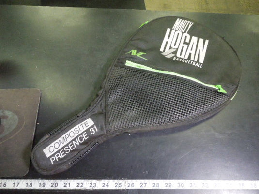 Used Marty Hogan Composite Presence 31 Racquetball Racquet and Carry Case