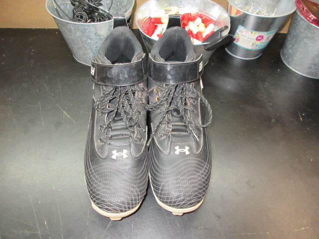 Load image into Gallery viewer, Used Under Armour Harper 7 Mid RM Baseball Cleats - Size 8
