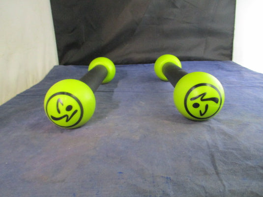 Used Zumba Sticks Pair Of 1lb Aerobic Dumbbells