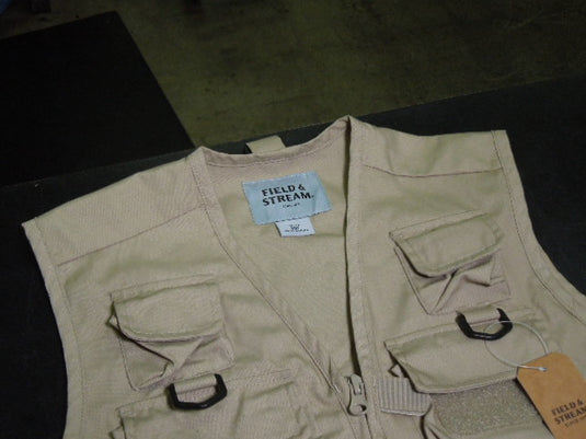 Used Field and Stream Jr. Fishing Vest Size MD
