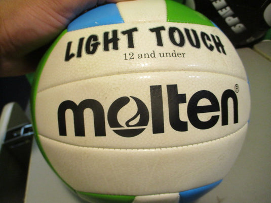 Used Molten 12 And Under Light Touch Volleyball