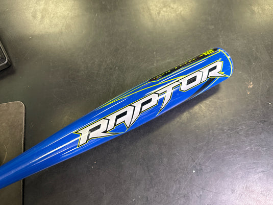 Used Rawlings Raptor T Ball USA Baseball Bat 26 in 14 oz -12