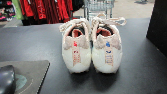 Load image into Gallery viewer, Used New Balance Burn X4 Size Womens 8.5 lacrosse Cleats
