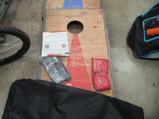 Used Go Sports 3x2 Rustic Wood design Bean Bag Toss Set