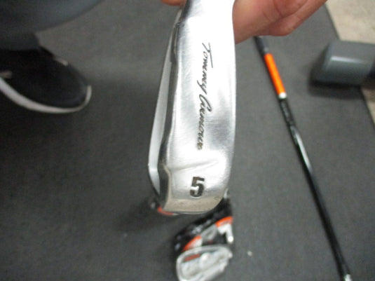 Used Tommy Armour Hot Scot 5 Piece Jr Golf Set W/ Bag - LH