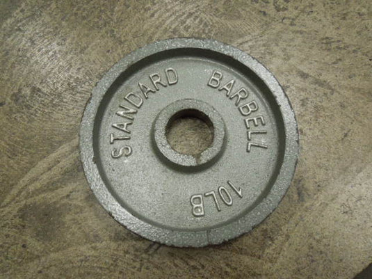 Used 10 lb Olympic Cast Iron Plate