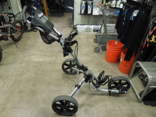 Used Clicgear Golf Model 3.5+ Golf Cart Bag Push Cart