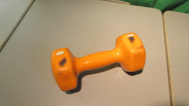 Load image into Gallery viewer, Used USA Sports 10 Pound Orange Vinyl Dumbbell
