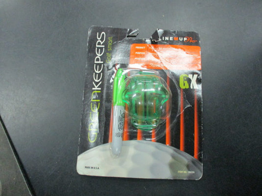 Used Greenkeeper Line M Up Pro Golf Ball Line Tool