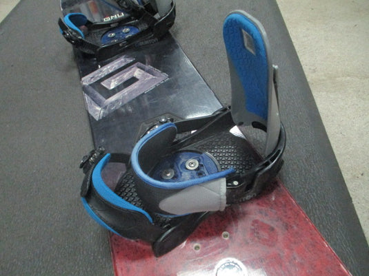 Used GNU Carbon High Beam 150cm Snowboard w/ Burton Progression Bindings