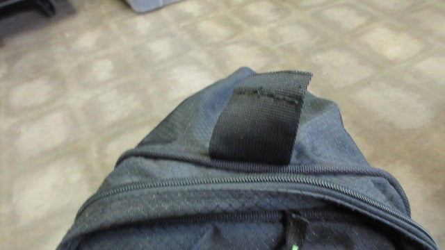 Load image into Gallery viewer, Used Callaway Golf Small Duffle Bag - missing strap hoop &amp; discoloration on back
