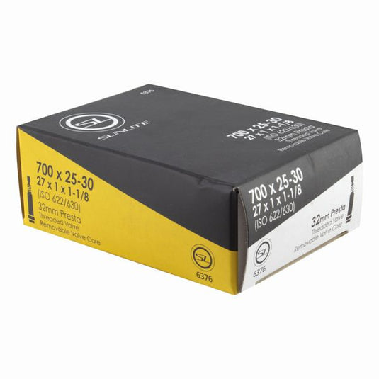 New Sunlite 700x25-30 Standard Presta Valve Tube