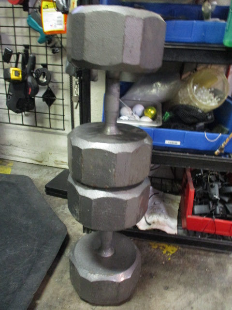 Load image into Gallery viewer, Used VTX Cast Iron 100LB Dumbbell - Pair
