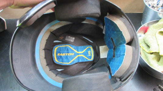 Used Easton Pro Max SR Batting Helmet W/ Adjust Jaw Guard - Size 7 1/8 - 7 1/2