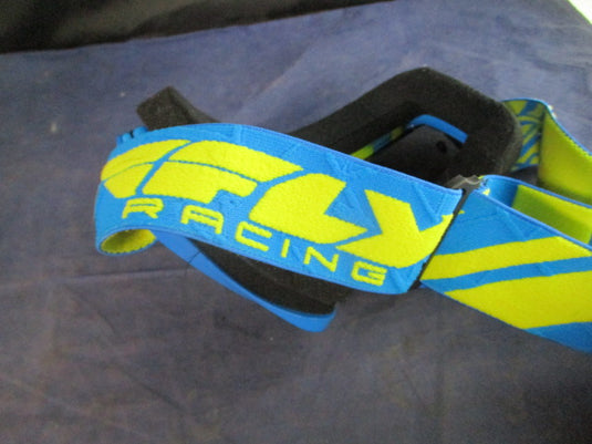 Used Fly Racing Zone Motorcross Goggles w/ Case