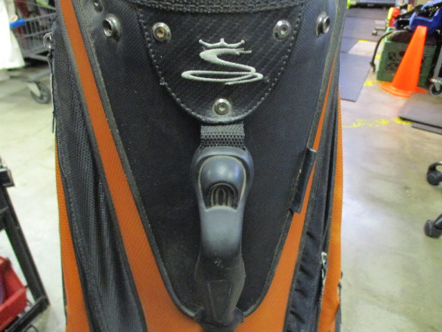 Load image into Gallery viewer, Used Cobra Orange/Black Golf Cart Bag
