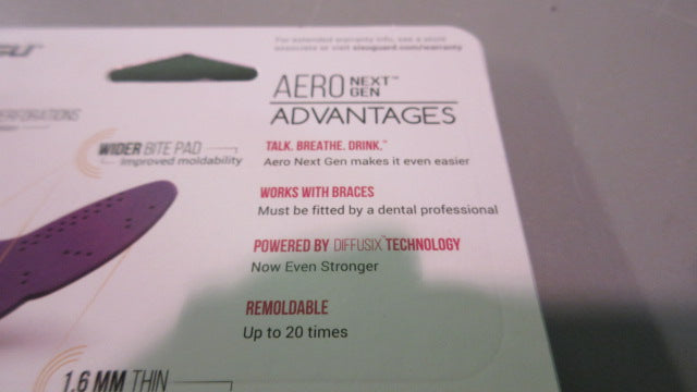 Load image into Gallery viewer, Sisu Aero Next Gen Purple Punch Adult Mouth Guard

