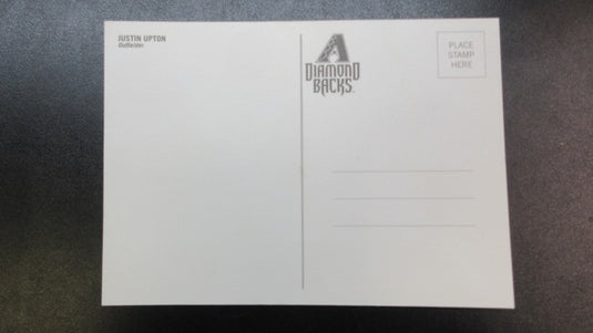 Justin Upton 2008 Arizona Diamondbacks Baseball Post Card