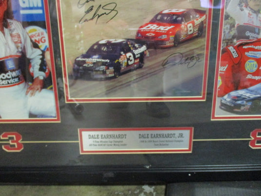 EARNHARDT Dale Senior an Dale JR Authenticated Signed Picture