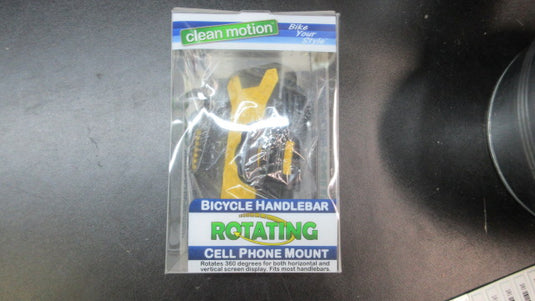 New Clean Motion Bicycle Handlebar Rotating Cell Phone Mount