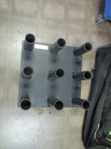 Used CFF Olympic 9 Piece Bar Holder