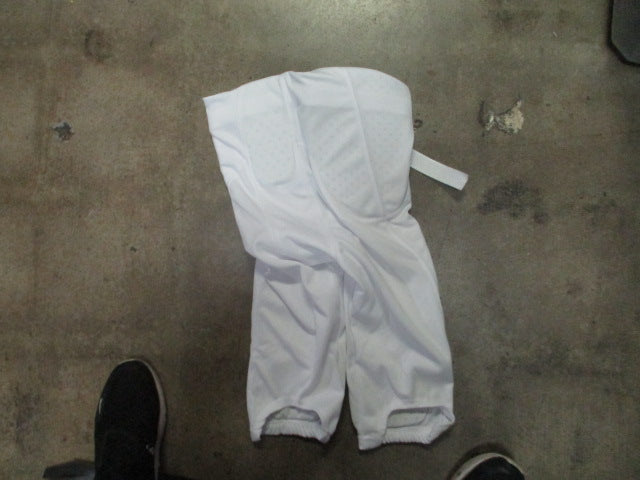 Load image into Gallery viewer, Champro Youth Large White Safety Integrated Football Pant w/ Pads
