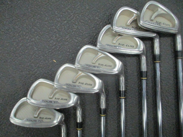 Load image into Gallery viewer, Used Top Flite Tour Ti Senior A Flex Iron Set 3-PW (Missing 8 Iron)
