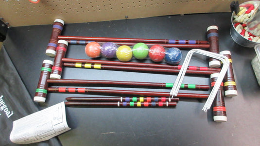 Used Juegoal Croquet Set