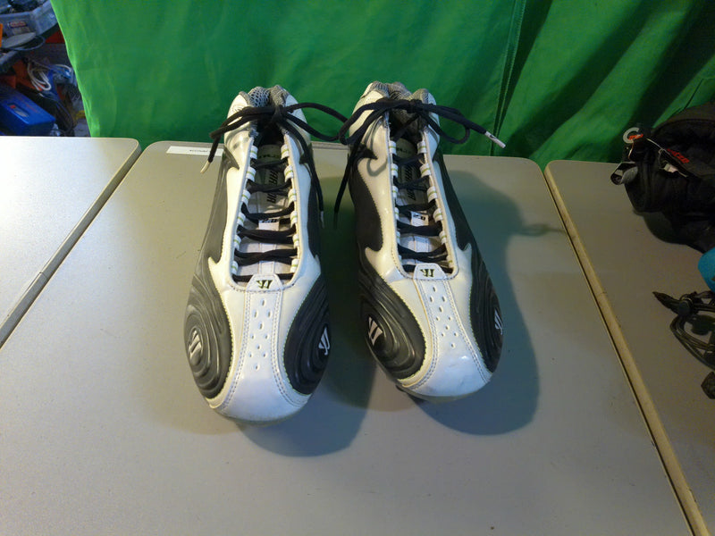 Load image into Gallery viewer, Used Warrior Burn 2.0 Lacrosse Cleats Size 12
