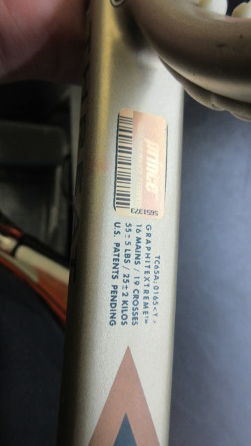 Load image into Gallery viewer, Used Prince Triple Threat Rip Oversize Tennis Racquet 28&quot; Grip 4 5/8
