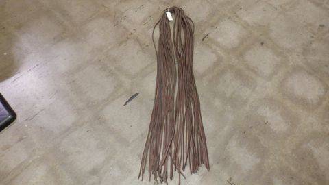 American Leather Light Brown Glove Lace 3/16 x 72