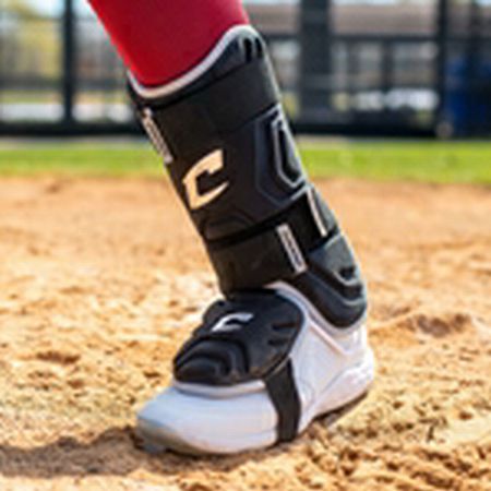 Load image into Gallery viewer, New Champro BATTER'S PROTECTIVE ANKLE GUARD Youth Black
