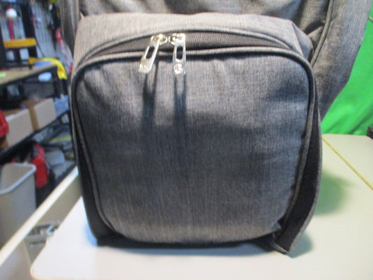 Used All Camp Picnic Backpack for 2 Person W/ Fleece Blanket, Plates and Cutlery