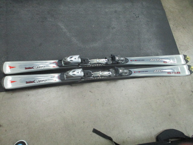 Load image into Gallery viewer, Used Atomic 818 Beta Carv 160Cm Downhill Skis W/ Atomic 310 Bindings
