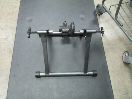 Used Gray Bicycle Trainer