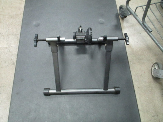 Used Gray Bicycle Trainer