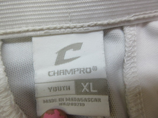 Used Champro Open Bottom Baseball Pants - Size Youth XL