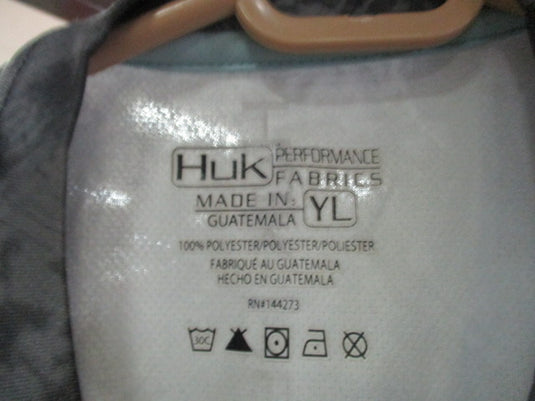 Used Huk Performance Fishing Shirt Size Youth Large